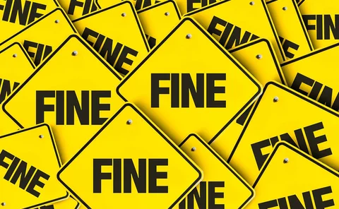 Fine warning