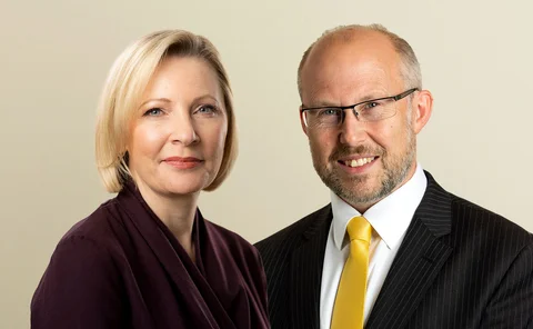 Hannah Gurga and Graeme Trudgill