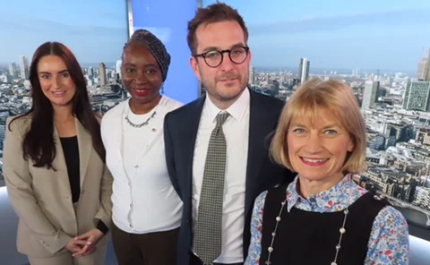 DWF’s Tracey Groves, the Chartered Insurance Institute’s Vivine Cameron, Specialist Risk Group’s Jo Wright, and David Cross of the Financial Conduct Authority