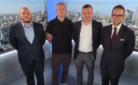 David Humphreys at LexisNexis Risk Solutions, Kyle Tyrrell at The Acorn Group, Graham Davis of Ageas UK and Russell Harrison of Markerstudy