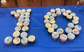 Penny Black IUAD cupcakes