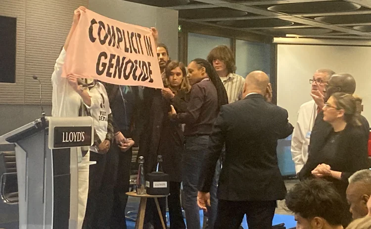 dive in 2025 protesters 