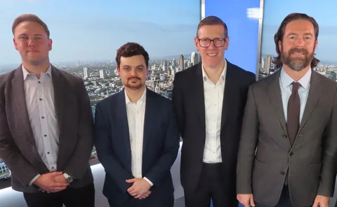 Joe Tracey, CFC's cyber development leader, Ryan Dodd, founder & CEO of Intangic, Christopher Burgess, director of cyber at Markel, and William Gow, head of cyber & technology risks for UK & Ireland at Crawford, and the esteemed Emma Hughes