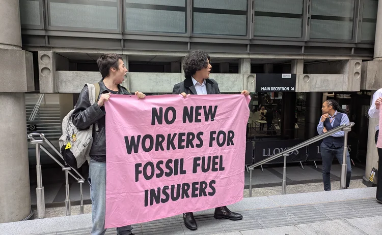 Lloyd's Careers Protest