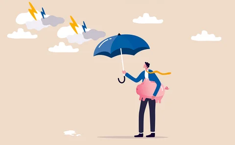 Insurance protection and savings_stormy weather