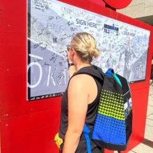 Paula Robinson ironman