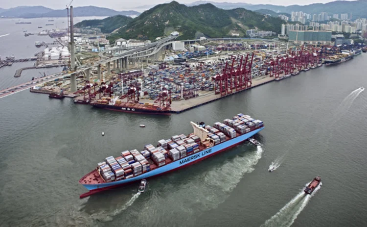 Maersk container ship - copyright Maersk