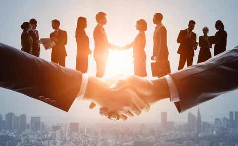 Mergers and handshake - city_CMS