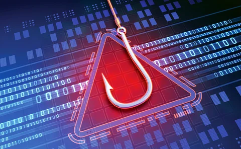 Phishing - cyber tech risk concept