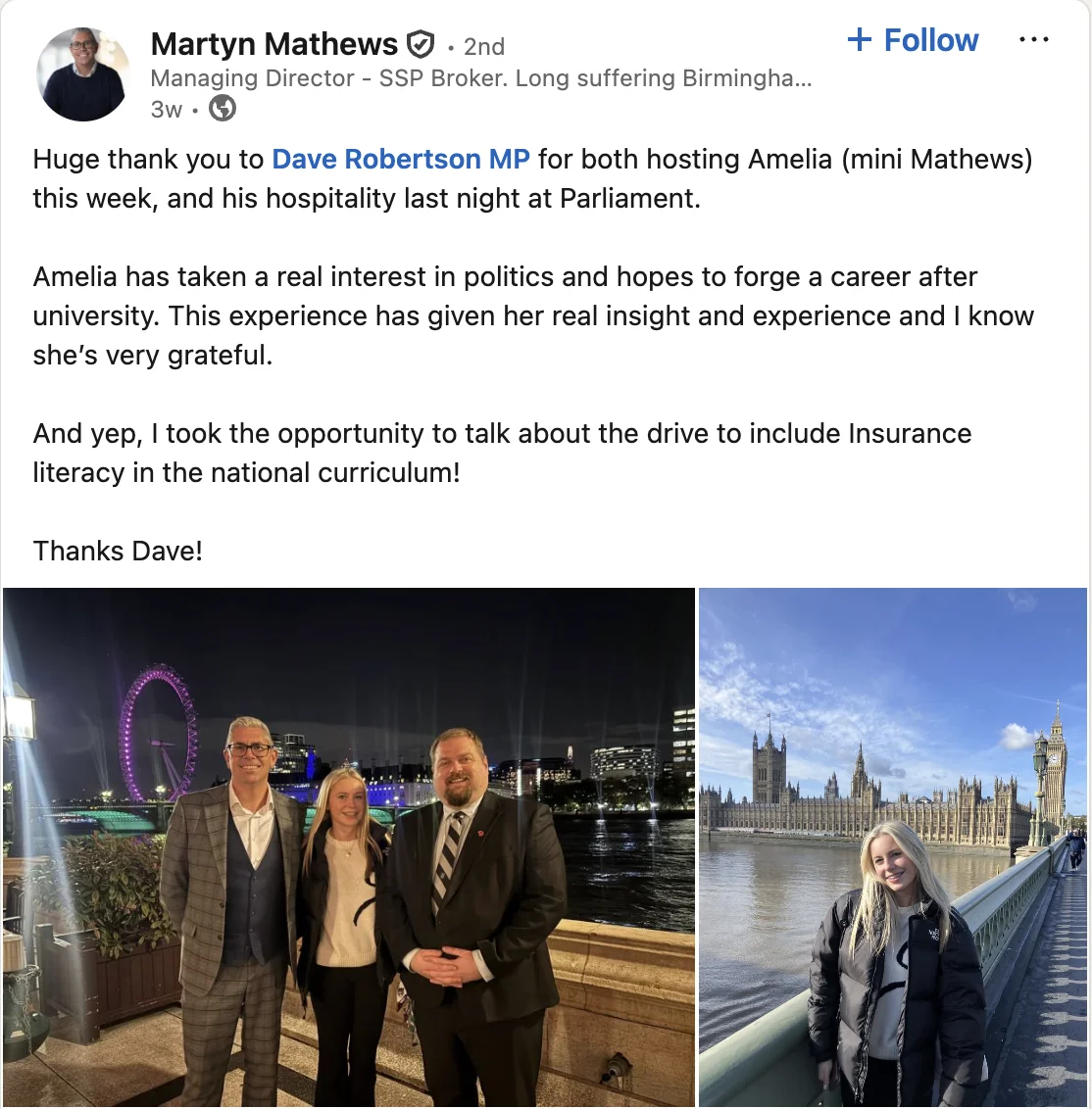 PB Martyn Mathews Amelia